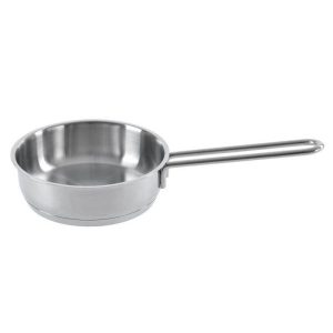 Rondel rondelek mały garnek stalowy z długim uchwytem 900 ml 159646 Rondel rondelek mały garnek stalowy z długim uchwytem 900 ml 159646