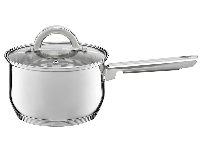 Rondel stalowy z pokrywką Berry 1,9 l srebrny 39612