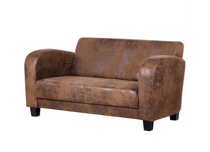 Ropez Antis Sofa 2 osobowa zamsz brązowy Gobi 03 256145