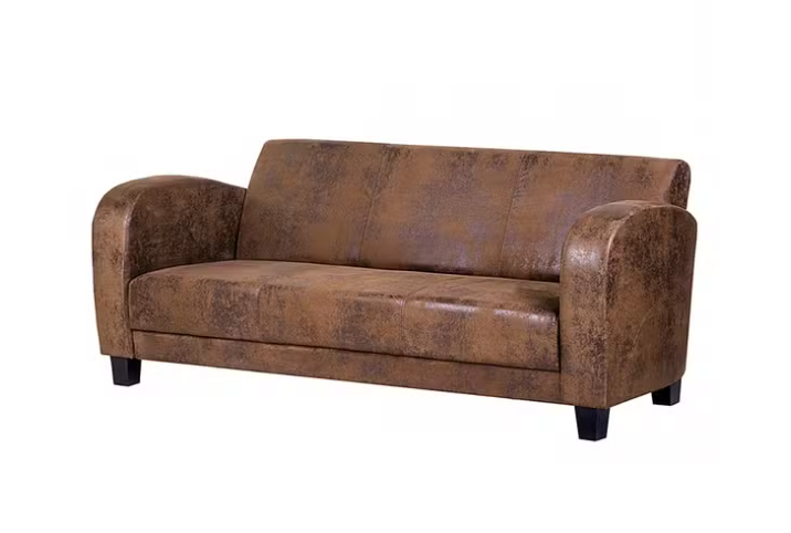 Ropez Antis Sofa 3 osobowa zamsz brązowy Gobi 03 256153