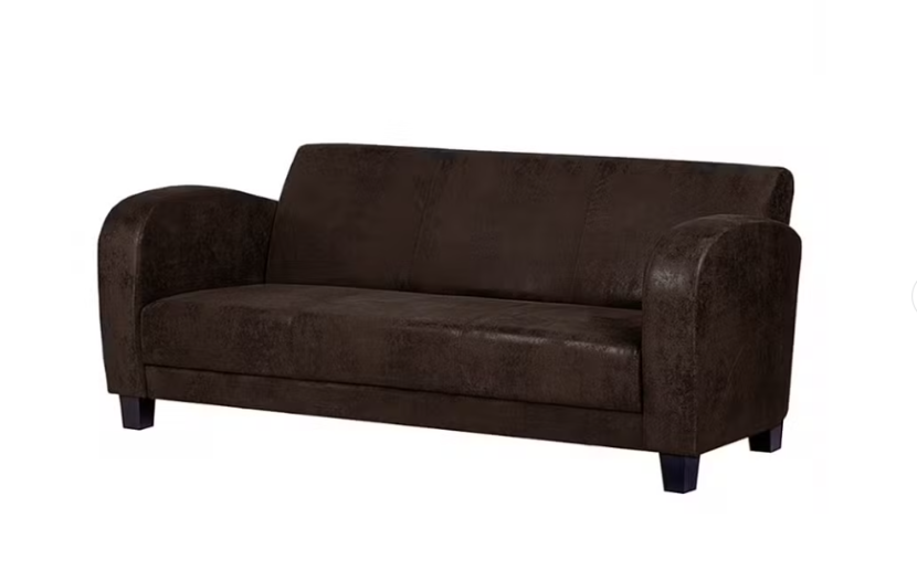 Ropez Antis Sofa 3 osobowa zamsz brązowy Gobi 04 256152