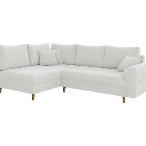 Ropez Ariella narożnik lewy wysokie nóżki boucle biały 304641 Ropez Ariella narożnik lewy wysokie nóżki boucle biały 304641
