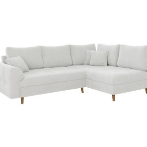 Ropez Ariella narożnik prawy wysokie nóżki boucle biały 304635 Ropez Ariella narożnik prawy wysokie nóżki boucle biały 304635