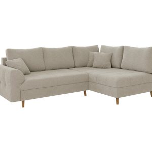 Ropez Ariella narożnik prawy wysokie nóżki boucle krem 304657 Ropez Ariella narożnik prawy wysokie nóżki boucle krem 304657