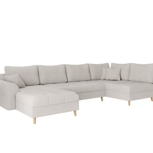Ropez Ariella narożnik U lewy pikowany mikrofibra beżowy 304576 Ropez Ariella narożnik U lewy pikowany mikrofibra beżowy 304576