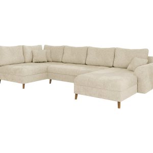 Ropez Ariella narożnik U prawy pikowany szenil beżowy 304608