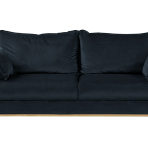 Ropez Beata sofa 3 osobowa wysokie nóżki welur granat 159044 Ropez Beata sofa 3 osobowa wysokie nóżki welur granat 159044