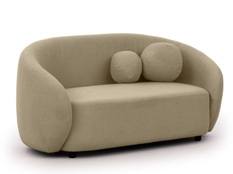 Ropez Bloom sofa 2 osobowa bez funkcji styl BOHO / JAPANDI boucle beżowy 674421