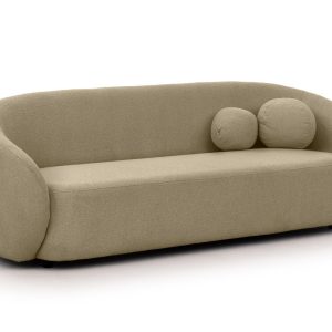 Ropez Bloom sofa 3 osobowa bez funkcji styl BOHO / JAPANDI boucle beżowy 674426 Ropez Bloom sofa 3 osobowa bez funkcji styl BOHO / JAPANDI boucle beżowy 674426