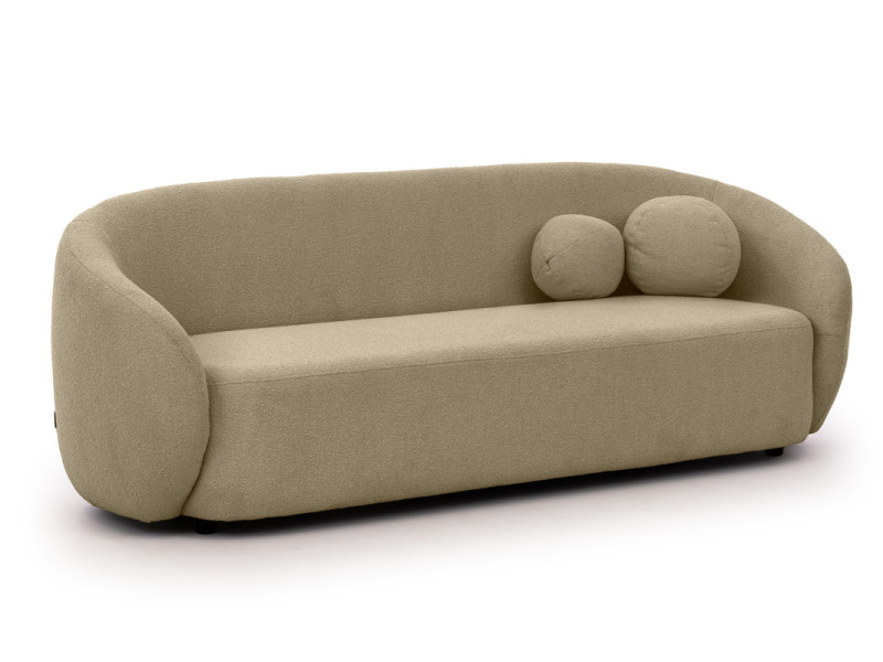 Ropez Bloom sofa 3 osobowa bez funkcji styl BOHO / JAPANDI boucle beżowy 674426