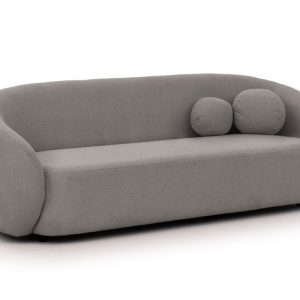 Ropez Bloom sofa 3 osobowa bez funkcji styl BOHO / JAPANDI boucle szary 674430 Ropez Bloom sofa 3 osobowa bez funkcji styl BOHO / JAPANDI boucle szary 674430