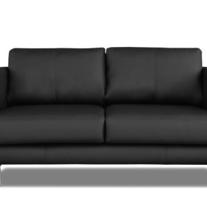 Ropez Boston Sofa 2 osobowa ekoskóra czarna 266043 Ropez Boston Sofa 2 osobowa ekoskóra czarna 266043