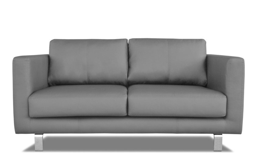 Ropez Boston Sofa 2 osobowa ekoskóra szara 266059