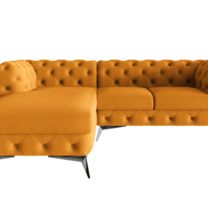 Ropez Chelsea Bis narożnik 262×200 lewy mikrofibra pomarańcz 206443 Ropez Chelsea Bis narożnik 262×200 lewy mikrofibra pomarańcz 206443