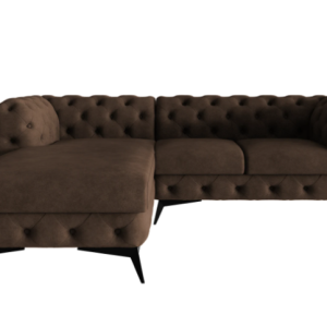 Ropez Chelsea Bis narożnik 262×200 lewy zamsz ciemnobrązowy 206444 Ropez Chelsea Bis narożnik 262×200 lewy zamsz ciemnobrązowy 206444