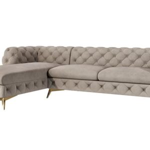 Ropez Chelsea Bis narożnik 305×200 lewy welur beżowy 206512 Ropez Chelsea Bis narożnik 305×200 lewy welur beżowy 206512