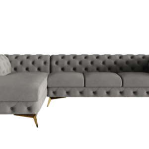 Ropez Chelsea Bis narożnik 323×200 lewy welur szary 206455