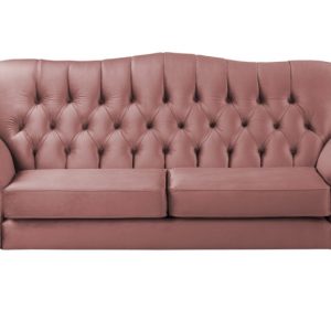 Ropez Chesterfield Jersey sofa 3os. pikowana welur różowy 304817 Ropez Chesterfield Jersey sofa 3os. pikowana welur różowy 304817