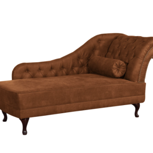 Ropez Chesterfield Pako szezlong prawy imitacja skóry koniak 193804 Ropez Chesterfield Pako szezlong prawy imitacja skóry koniak 193804