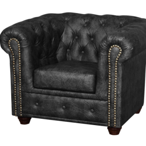 Ropez Chesterfield York fotel pikowany ekoskóra Gniot C233 204416