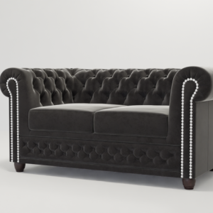 Ropez Chesterfield York sofa 2 os.pikowana welur Riviera 100 151233 Ropez Chesterfield York sofa 2 os.pikowana welur Riviera 100 151233