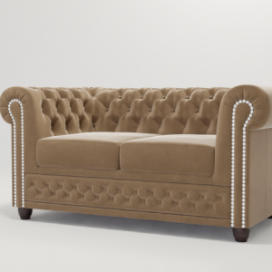 Ropez Chesterfield York sofa 2 os. pikowana welur Riviera 24 151241 Ropez Chesterfield York sofa 2 os. pikowana welur Riviera 24 151241