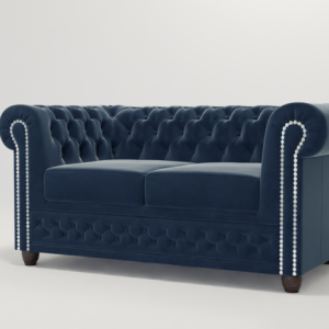 Ropez Chesterfield York sofa 2 os. pikowana welur Riviera 81 151229 Ropez Chesterfield York sofa 2 os. pikowana welur Riviera 81 151229
