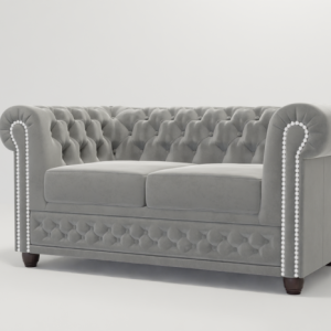 Ropez Chesterfield York sofa 2 os. pikowana welur Riviera 91 151232 Ropez Chesterfield York sofa 2 os. pikowana welur Riviera 91 151232