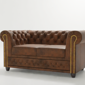 Ropez Chesterfield York sofa 2 osobowa pikowana zamsz Gobi 3 151228 Ropez Chesterfield York sofa 2 osobowa pikowana zamsz Gobi 3 151228