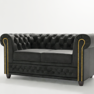 Ropez Chesterfield York sofa 2 osobowa pikowana zamszGobi 97 151234 Ropez Chesterfield York sofa 2 osobowa pikowana zamszGobi 97 151234