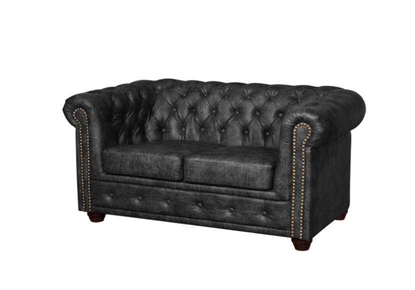Ropez Chesterfield York sofa 2 pikowana ekoskóra Gniot C233 146670