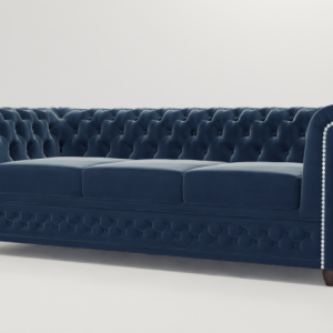 Ropez Chesterfield York sofa 3 os. pikowana welur Riviera 81 151235 Ropez Chesterfield York sofa 3 os. pikowana welur Riviera 81 151235