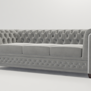 Ropez Chesterfield York sofa 3 os. pikowana welur Riviera 91 151243 Ropez Chesterfield York sofa 3 os. pikowana welur Riviera 91 151243