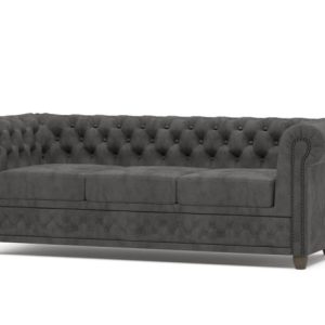 Ropez Chesterfield York sofa 3 os. pikowana welur Riviera 95 146685 Ropez Chesterfield York sofa 3 os. pikowana welur Riviera 95 146685