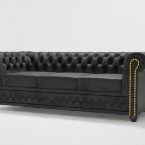 Ropez Chesterfield York sofa 3 osobowa pikowana zamszGobi 97 151230 Ropez Chesterfield York sofa 3 osobowa pikowana zamszGobi 97 151230