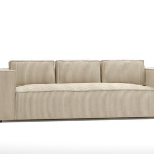 Ropez Cloe sofa 3 osobowa bez funkcji tkanina sztruks beż 184669 Ropez Cloe sofa 3 osobowa bez funkcji tkanina sztruks beż 184669