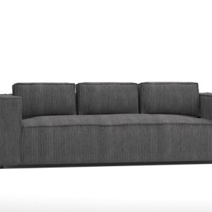 Ropez Cloe sofa 3 osobowa bez funkcji tkanina sztruks grafit 184674 Ropez Cloe sofa 3 osobowa bez funkcji tkanina sztruks grafit 184674
