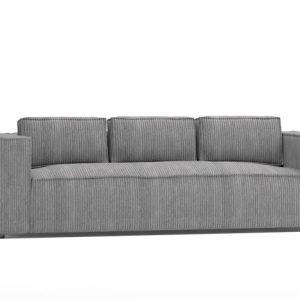 Ropez Cloe sofa 3 osobowa bez funkcji tkanina sztruks szary 184676 Ropez Cloe sofa 3 osobowa bez funkcji tkanina sztruks szary 184676