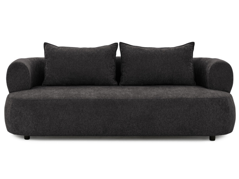 Ropez Ferro sofa 3 osobowa bez funkcji tkanina szenil Toro 150 czarny 806427