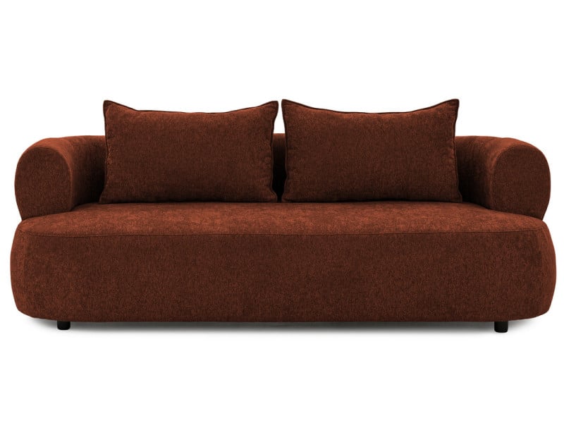 Ropez Ferro sofa 3 osobowa bez funkcji tkanina szenil Toro 155 rudy 806438