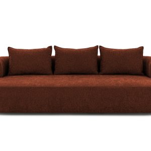 Ropez Ferro sofa 4 osobowa bez funkcji tkanina szenil Toro 155 rudy 806415 Ropez Ferro sofa 4 osobowa bez funkcji tkanina szenil Toro 155 rudy 806415