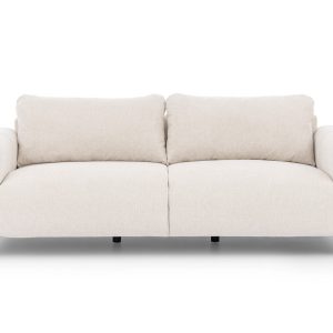 Ropez Helio sofa 3 osobowa nogi metalowe wysokie tkanina Aragon 01 biały 957414 Ropez Helio sofa 3 osobowa nogi metalowe wysokie tkanina Aragon 01 biały 957414