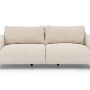 Ropez Helio sofa 3 osobowa nogi metalowe wysokie tkanina Aragon 03 kremowy 957418 Ropez Helio sofa 3 osobowa nogi metalowe wysokie tkanina Aragon 03 kremowy 957418