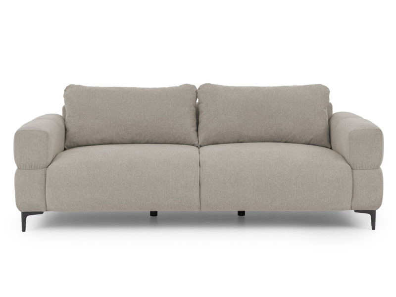 Ropez Helio sofa 3 osobowa nogi metalowe wysokie tkanina Aragon 20 beżowy 957413