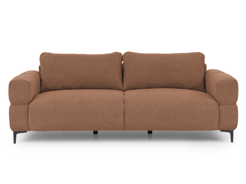 Ropez Helio sofa 3 osobowa nogi metalowe wysokie tkanina Aragon 59 ceglasty 957420