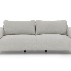 Ropez Helio sofa 3 osobowa nogi metalowe wysokie tkanina Aragon 80 szary 957416 Ropez Helio sofa 3 osobowa nogi metalowe wysokie tkanina Aragon 80 szary 957416