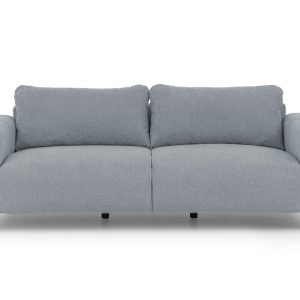 Ropez Helio sofa 3 osobowa nogi metalowe wysokie tkanina Aragon 90 popiel 957415 Ropez Helio sofa 3 osobowa nogi metalowe wysokie tkanina Aragon 90 popiel 957415