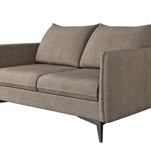 Ropez Juli Bis sofa 2 osobowa nogi metalowe tkanina beż 198784 Ropez Juli Bis sofa 2 osobowa nogi metalowe tkanina beż 198784