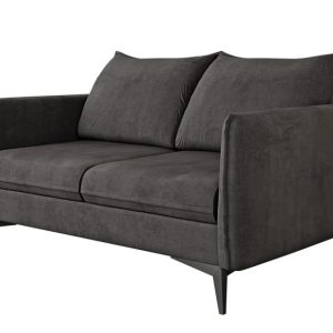 Ropez Juli Bis sofa 2 osobowa nogi metalowe tkanina grafit 198791 Ropez Juli Bis sofa 2 osobowa nogi metalowe tkanina grafit 198791