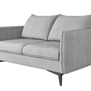 Ropez Juli Bis sofa 2 osobowa nogi metalowe tkanina popiel 198787 Ropez Juli Bis sofa 2 osobowa nogi metalowe tkanina popiel 198787